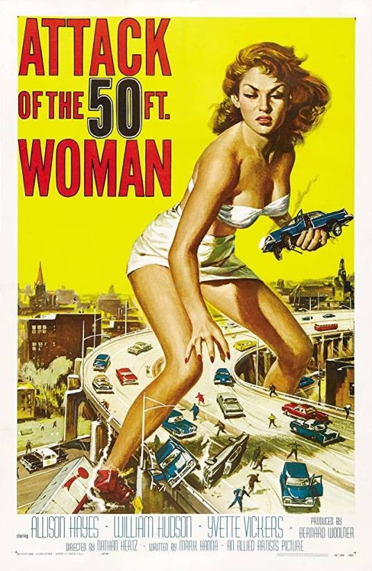 50英尺高的女人(美国1958年纳森·朱兰执导电影)