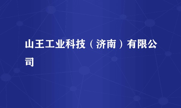 山王工业科技（济南）有限公司