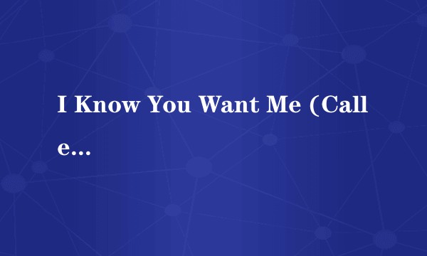 I Know You Want Me (Calle Ocho) (More English Extended)