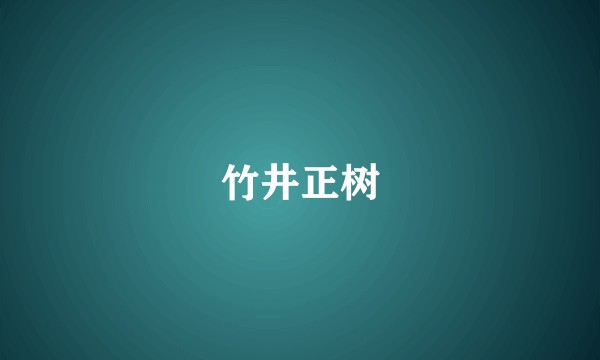 竹井正树