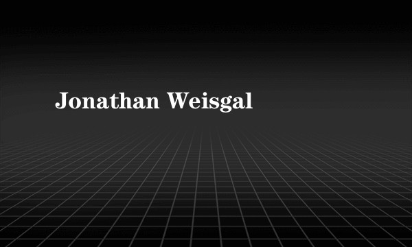 Jonathan Weisgal