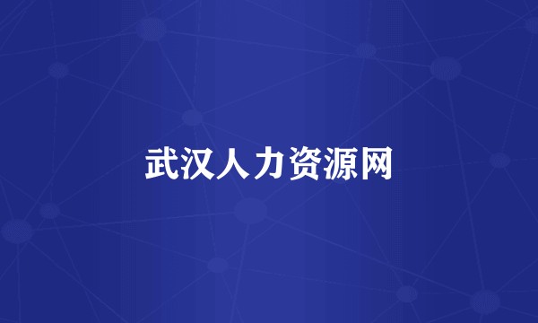 武汉人力资源网