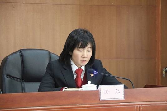 陶红（南京市中级人民法院民五庭庭长）
