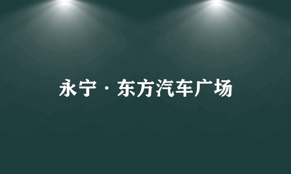 永宁·东方汽车广场