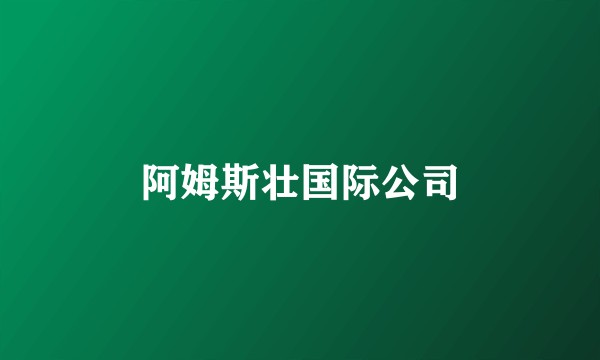 阿姆斯壮国际公司