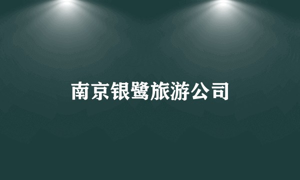 南京银鹭旅游公司