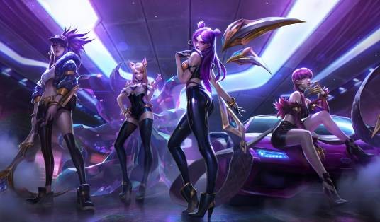 K/DA(《英雄联盟》衍生出的女子音乐组合)