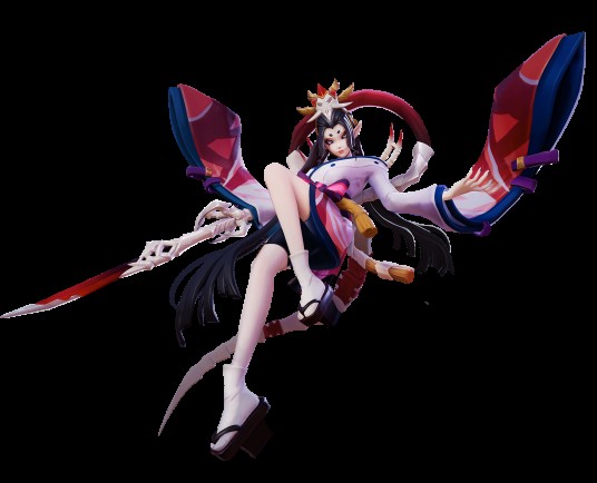 骨女(手游《决战!平安京》忍类式神角色)