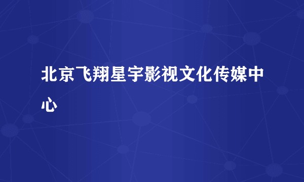 北京飞翔星宇影视文化传媒中心