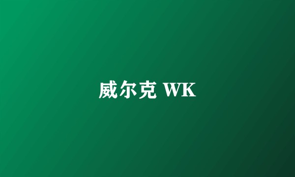威尔克 WK