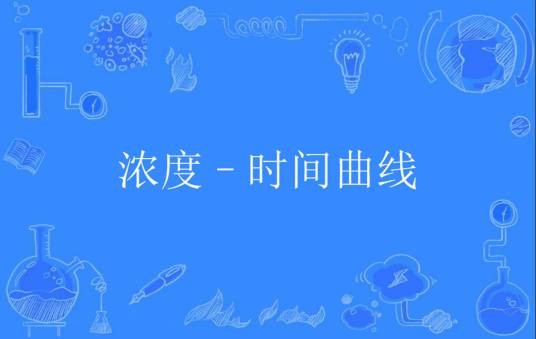 浓度–时间曲线