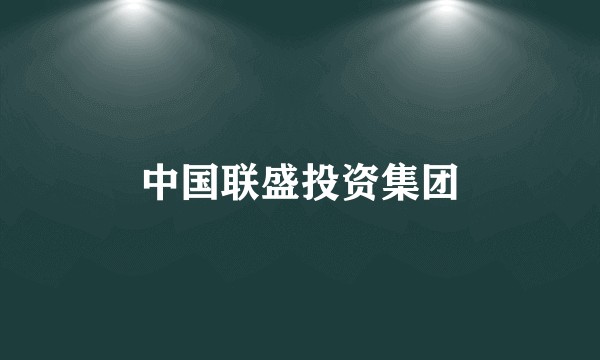 中国联盛投资集团