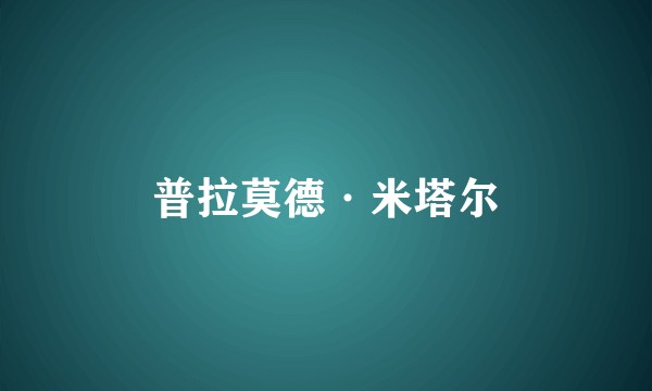 普拉莫德·米塔尔