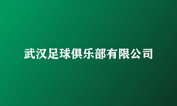 武汉足球俱乐部有限公司