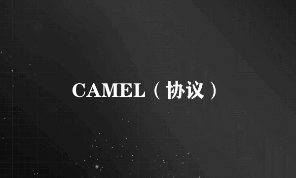 CAMEL(协议)