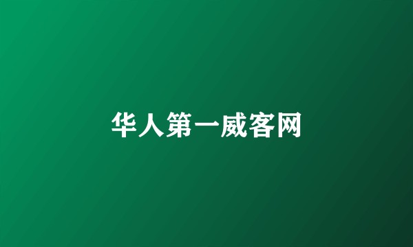 华人第一威客网