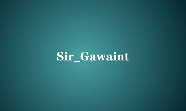 Sir_Gawaint
