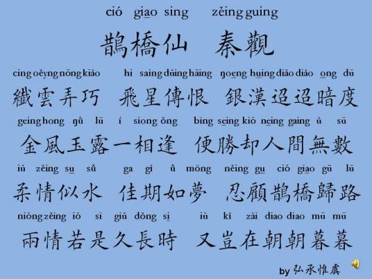 文读音
