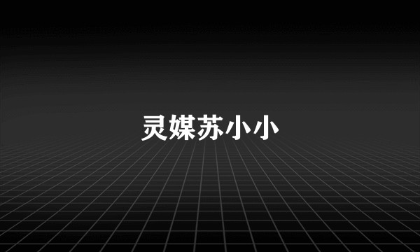 灵媒苏小小