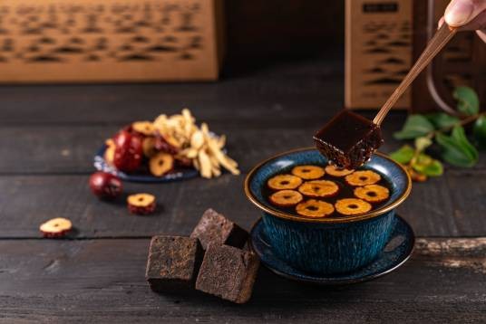 红枣黑糖姜茶