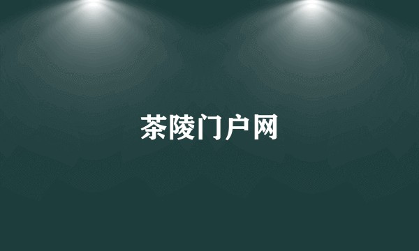 茶陵门户网