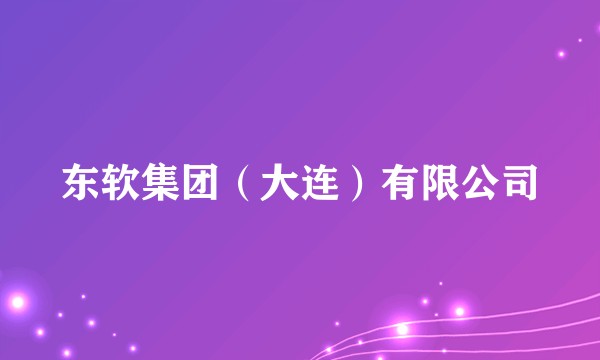 东软集团（大连）有限公司