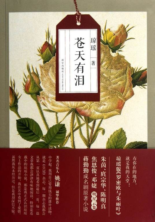 苍天有泪(琼瑶创作长篇小说)