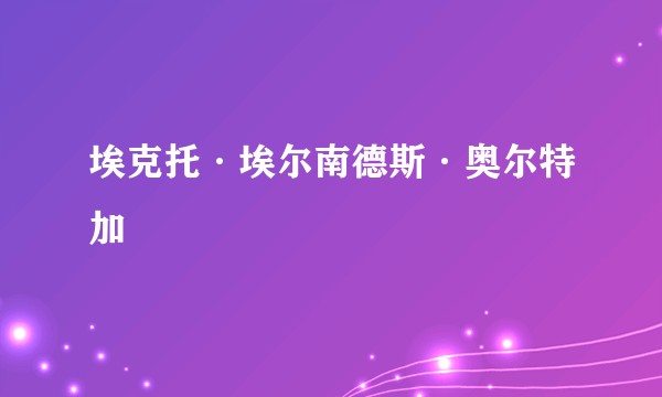 埃克托·埃尔南德斯·奥尔特加