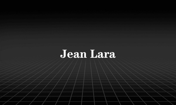 Jean Lara