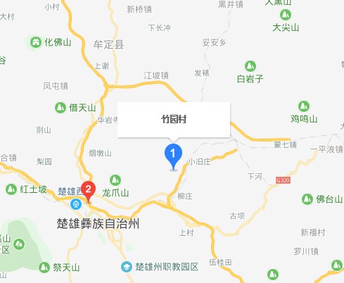 竹园村（云南省楚雄楚雄市苍岭镇下辖村）