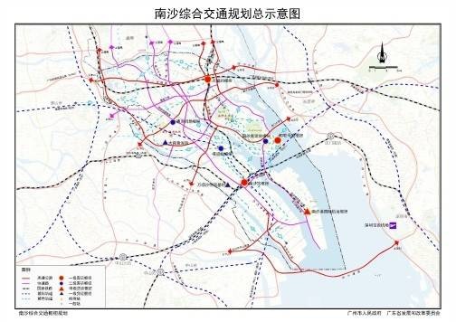 南沙综合交通枢纽规划(2020-2035年)