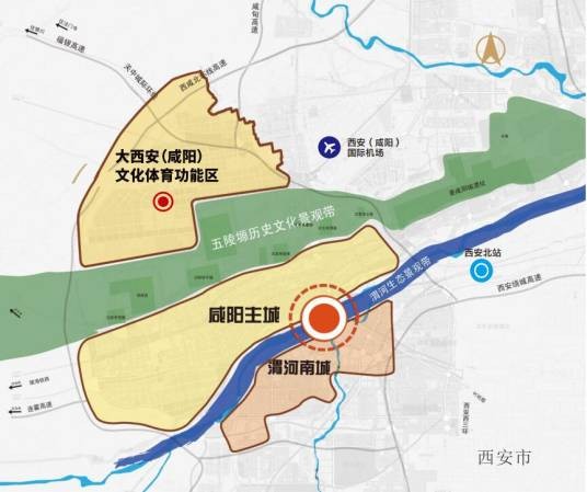 大西安（咸阳）文体功能区