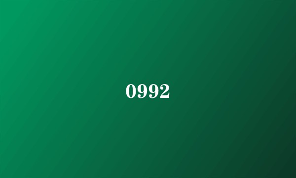 0992
