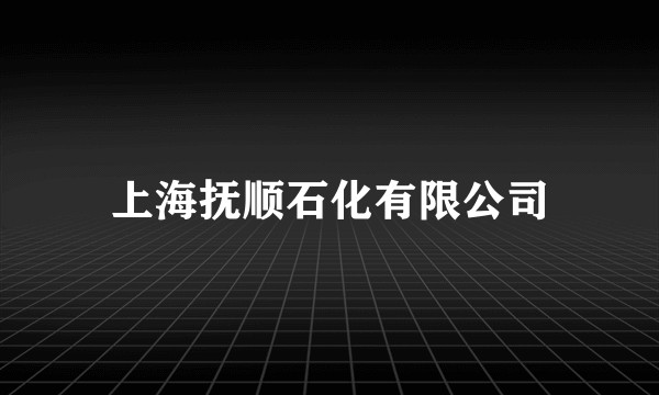 上海抚顺石化有限公司