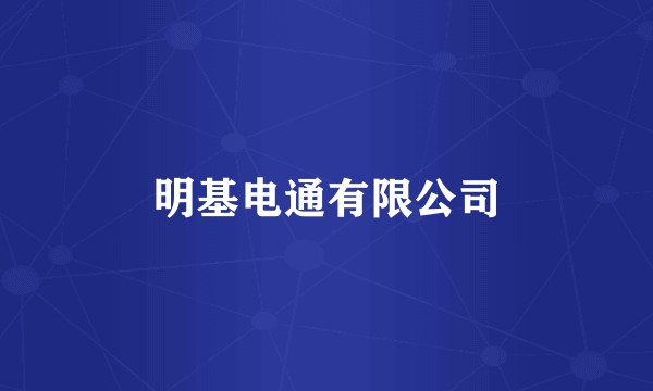 明基电通有限公司