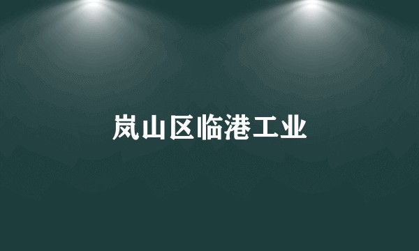 岚山区临港工业