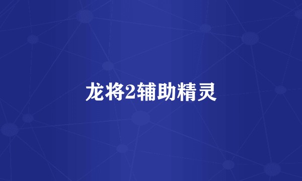 龙将2辅助精灵