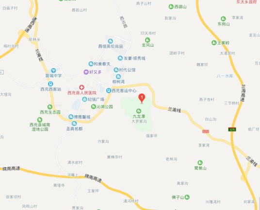九龙潭(四川省西充县下辖地区)