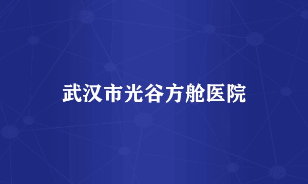 武汉市光谷方舱医院