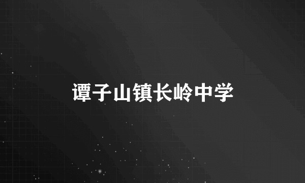 谭子山镇长岭中学