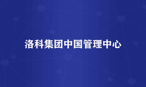 洛科集团中国管理中心