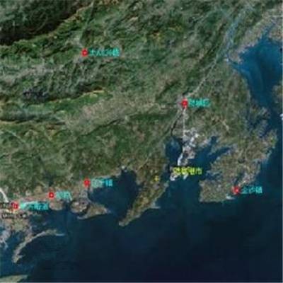 防城港卫星地图