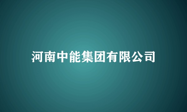河南中能集团有限公司