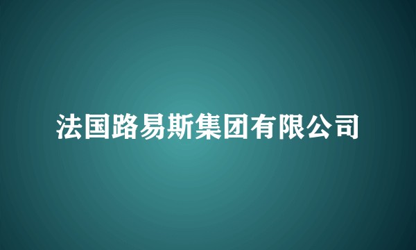法国路易斯集团有限公司