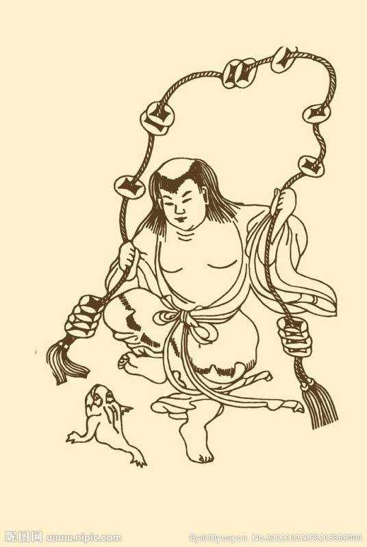刘海戏金蟾(中国传统民间传说)