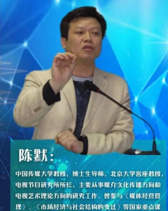 陈默（中国传媒大学教授）