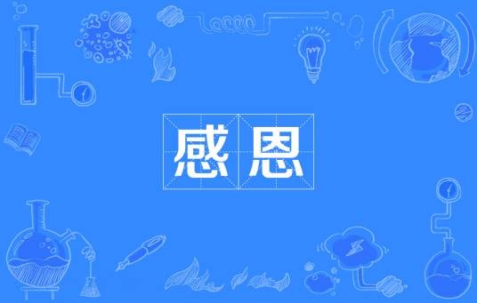 感恩(汉语词语)