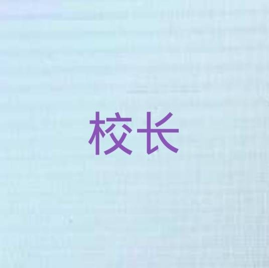 校长（学校行政负责人）