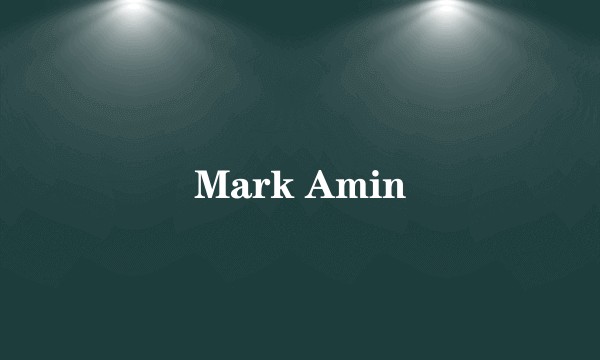 Mark Amin