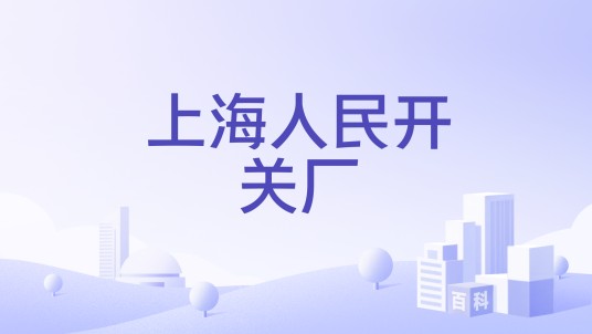 上海人民开关厂